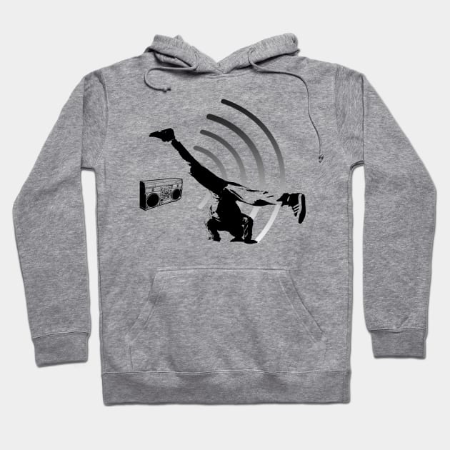 BreakDance Hoodie by hottehue